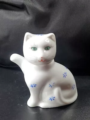 Miniature Blue And White Cat Teapot Pier 1  3.25  • $9