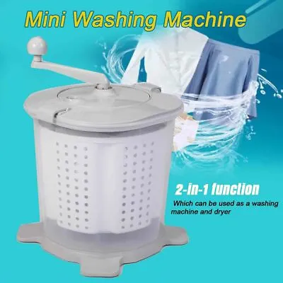 6 Lbs Mini Portable Compact Washing Machine Spin-Dry Laundry Washer And Dryer • $77
