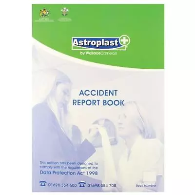 £9.69 • Buy Wallace Cameron 50 Page Accident Report Book A4 5401016