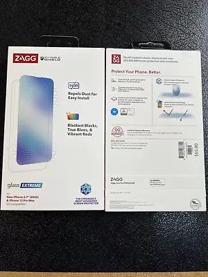 ZAGG Glass Extreme Screen Protector For Apple IPhone 14 Plus & 13 Pro Max (6.7 ) • $11.99