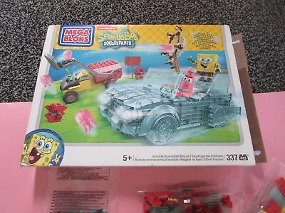 SpongeBob SquarePants MEGA BLOKS Invisible Boatmobile Rescue  • £19.99