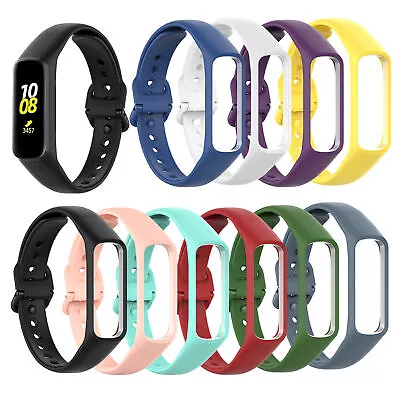 Silicone Bracelet Watch Band For Samsung Galaxy Fit 2 SM-R220 Watch Accessories • $8.22