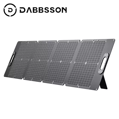 Dabbsson 120W Portable Foldable Solar Panel For Power Station Outdoor Camping RV • £299