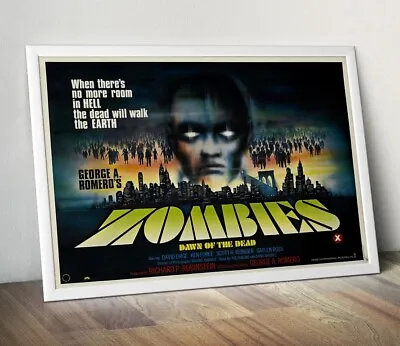 Zombies Dawn Of The Dead : King Size Vintage Movie Poster 36 X24  • £8.99