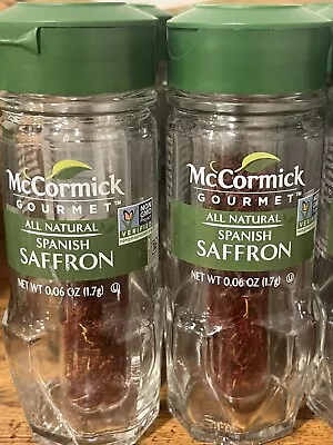 McCormick Gourmet All Natural Spanish Saffron 0.06 Oz • $13