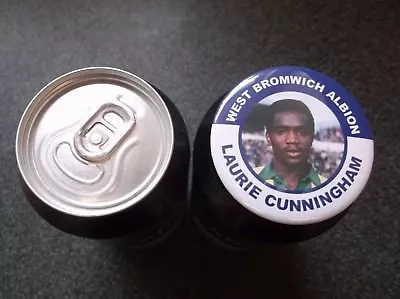 LAURIE CUNNINGHAM (A)  WEST BROMWICH ALBION  BADGE  55mm   WEST BROM WBA • £2.75