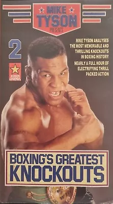 Mike Tyson Presents #2  Boxing's Greatest Knockouts VHS • $16.05