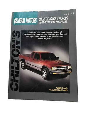 Chevy GMC S-10 Pickup Truck 1982-1993 Shop Service Repair Manual Wiring Diagrams • $39.99