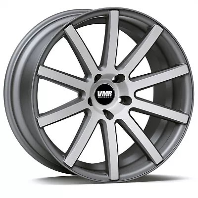 4pcs 18  VMR Wheels V702 18x9.5 Et33 | 5x112 | 66.6mm Bore | Matte Gunmetal • $584.99