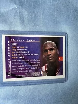 1995-96 Topps Mystery Finest #M1 Michael Jordan UNPEELED HOF Rare • $175