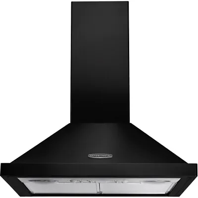 Rangemaster LEIHDC60BC Black / Chrome 60cm Chimney Hood • £308.99