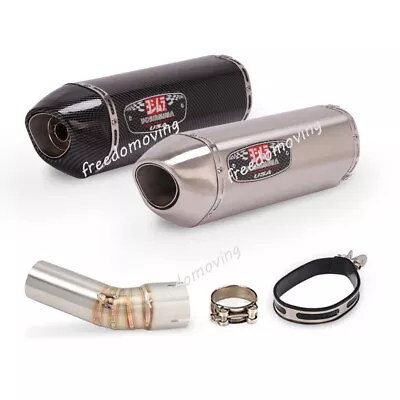 Slip For Kawasaki ZX10R 2009-2020 Mid Exhaust Link Pipe Muffler Escape DB Killer • $175.72