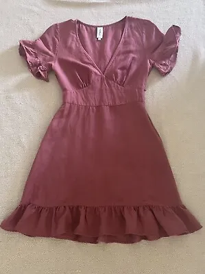 $29 • Buy Tigerlily Dress Size 8 Linen Blend