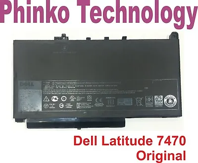 Genuine Battery For Dell Latitude 12 E7270 Latitude 12 E7470 7CJRC • $66.50