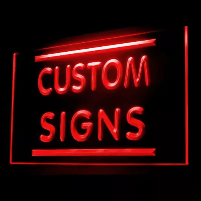 $25 • Buy Any Text HERE Any Name Custom Made Customize Personalized LED Neon Light Sign