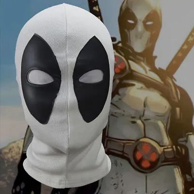 $2.99 • Buy X-Men Deadpool Masks Balaclava Halloween Costume Cosplay Headgear White Hood 
