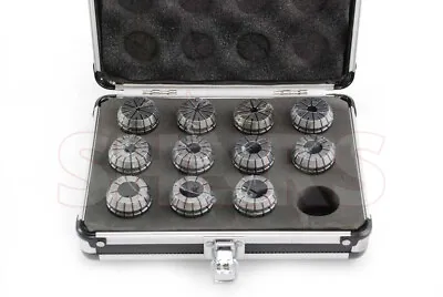 ER 32 COLLET SET 1/8 - 3/4  MILLING LATHE DIN 6499/B .0003  WITH Certificate #[ • $99.86