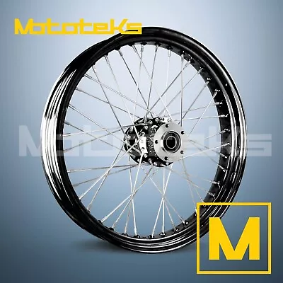 21x2.15 40 Spoke Wheel Stainless For Harley Sportster Dyna Front Rim (tr) • $499.99