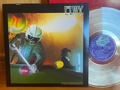 Eloy Performance NM UK CLEAR VINYL ORIG Krautrock Psych Prog Space Rock • $59.99