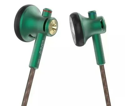NiceHCK EB2S HiFi Earbuds With Mic Incredible Vocals And Mids Pink/Green/Black • £25.99