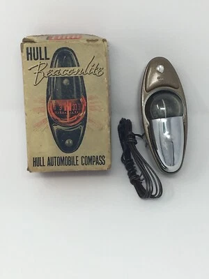 $124.95 • Buy NOS Compass Center Windshield Divider Bar Mounted Accessory, Vintage Auto Car