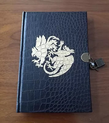 Mythical Creatures Diary Journal Notebook Lined Flora Chan Key Lock NWT • $16.96