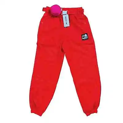 Staud & New Balance Collaborative Belted Nylon Track Pant With Pink Pouch S NWT • $65