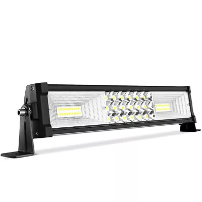 Bright 14 Inch 1800W Led Light Bar 3-Row Spot Flood Combo Work UTE Truck SUV ATV • $23.59