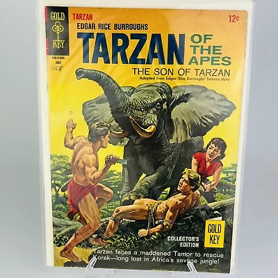 Tarzan Of The Apes Comic 1965 #158 Son Of Tarzan Gold Key Comic In Sleeve • $12.99