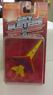 Matchbox Sky Busters Military Diecast Aircraft Mirage Airplane  • $12.57