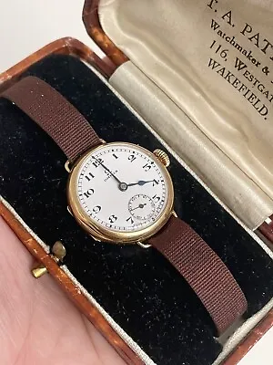 Vintage 18ct Gold Cased Omega Ladies Wristwatch • £850