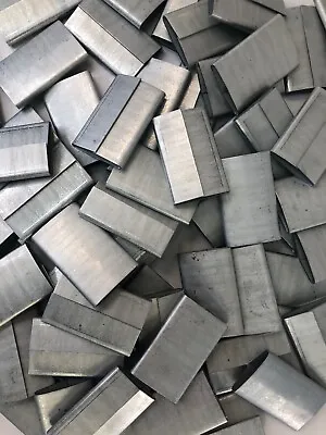 1-1/4  Steel Strapping 500 Pcs Open HD Galvanized Metal Seals S-6430 114P 11/4P • $157.50