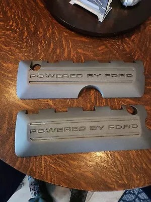 2011-2017 Ford Mustang GT 5.0 Powered By Ford Dark Gray Engine Coil Covers Pair • $20