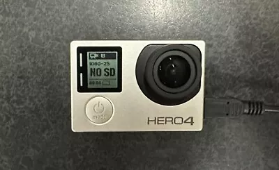 GoPro Hero 4 Camera (AS IS - FAULTY) Battery Doesn’t Charge • $19