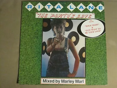 Rita Lane The Party's Live 12  1987 Diamond Dl-107 Marley Marl Rare Hip Hop Vg+ • $9.99