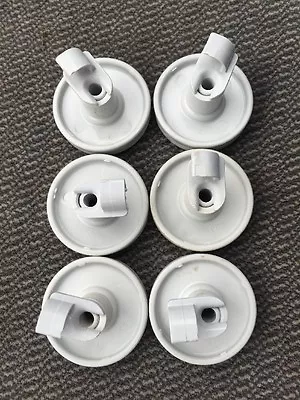 Maytag Dishwasher 200300 Series Lower Rack Wheels Set Of (6)99002780 WP99002780 • $29.95