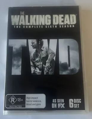 The Walking Dead : Season 6 (DVD 2016) 6 Disc/ Free Postage • $19.99