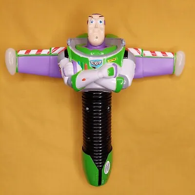 Buzz Lightyear Walt Disney Pixar Spinning Light Up Toy Rare Collectable • $25