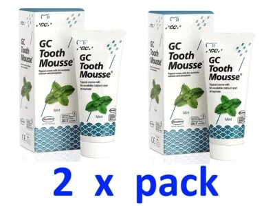 GC Tooth Mousse 40g - MINT Flavour X 2 (Twin Pack) • $37