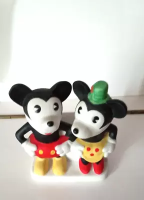 Walt Disney Mickey & Minnie Mouse Reproduction Toothbrush Holder Japan • $24