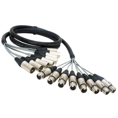 £48.75 • Buy Sommer Mistral Multicore Loom Studio Snake 2 4 8 12 16 Way Female To Male XLR