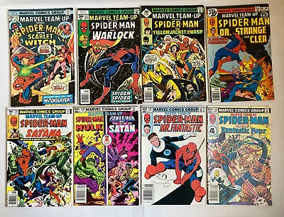 Marvel Team-Up Lot 8 Issues #41 - 133 WARLOCK SATANA Marvel 1976-83 VG/FN • $10.62