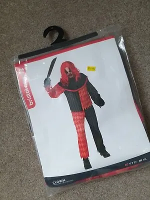 Mens BNWT Clown Costume One Size • £10