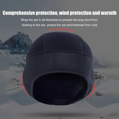 Thermal Skull Cap Winter Hats For Men Ear Warmers Cold Weather Gear Helmet Liner • $8.99