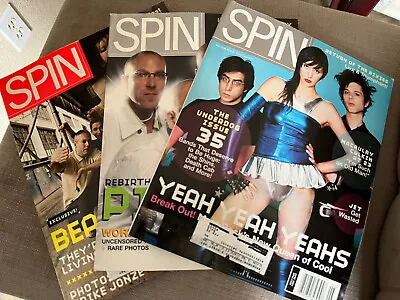 Spin Magazine Back Issues 2004 Beastie Boys Pixies Yeah Yeah Yeahs • $5.99