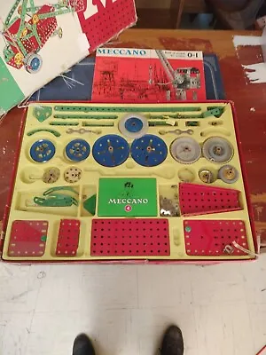 £77.36 • Buy 1962 Meccano Erector Set Limited #4 Made In England,large 