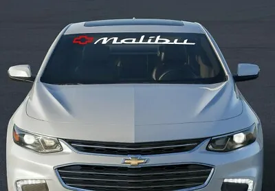 $13.56 • Buy Malibu Window Sticker Vinyl Decal Chevrolet Car Graphics Ready To Install