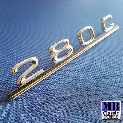 Mercedes Benz W123 280C Trunk Lid Emblem Designation C123 Coupe 1238171115 • $35