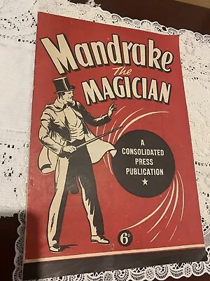 Mandrake The Magician Ultra Rare Copy (nn ) 1st Series 1945 Fine/v Fine  Cond • $81.55