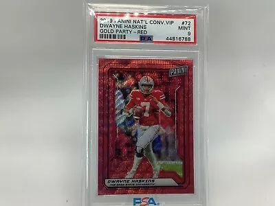 DWAYNE HASKINS 2019 PANINI NATIONAL CONV VIP GOLD PARTY Red /25 SSP  • $49.99